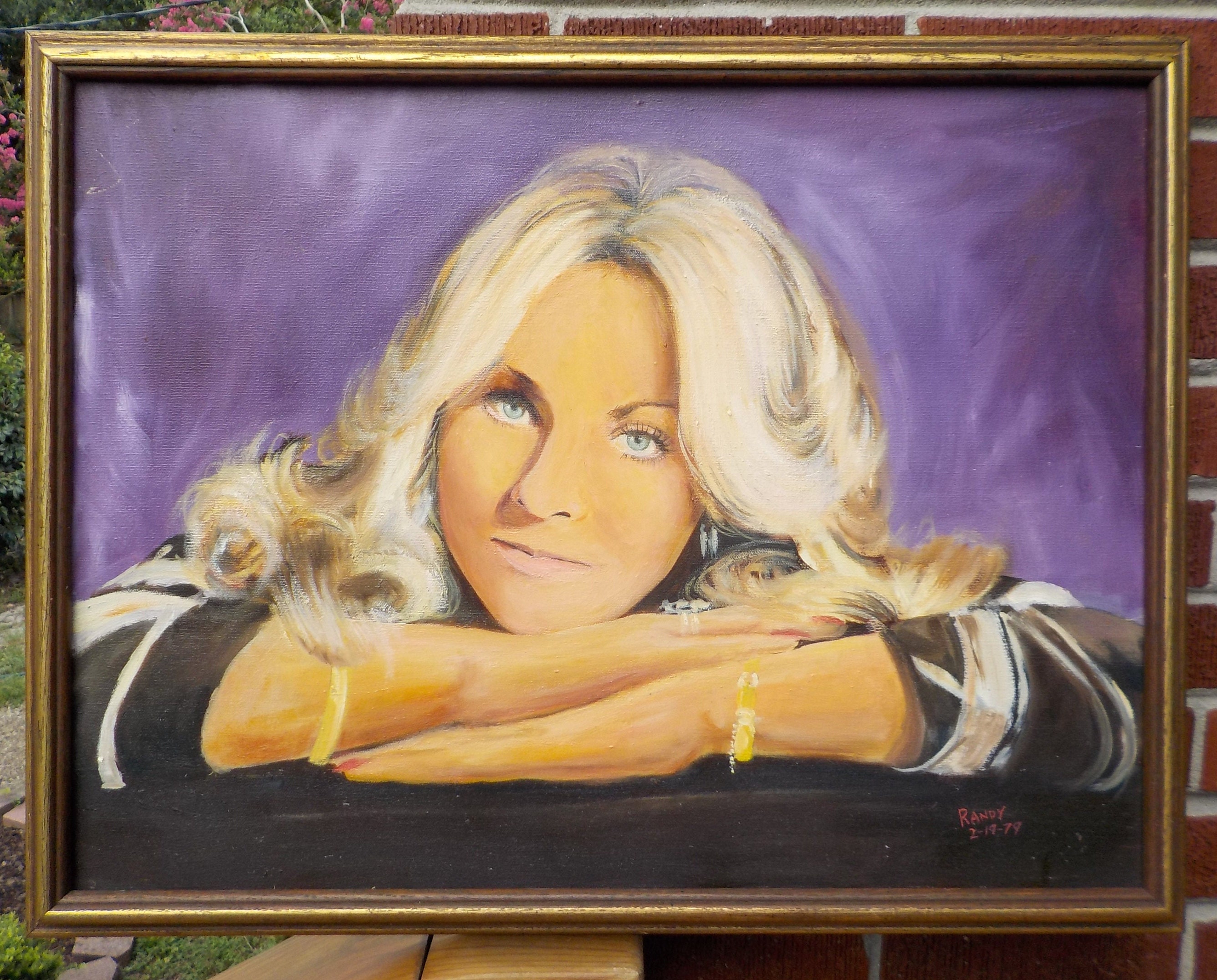 Large 70s Painting - Etsy