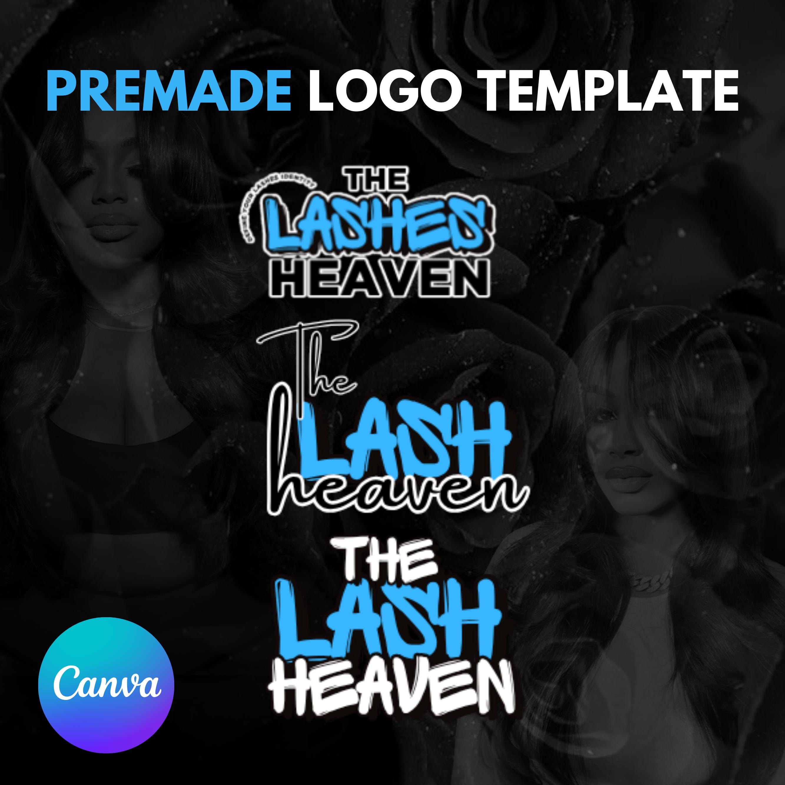 3 Logo Design Set, Logo Template, Lash Logo, Hair Logo, Custom Beauty Logo, MUA Makeup Logo, Nails Logo, Braid Logo, Editable Logo Design