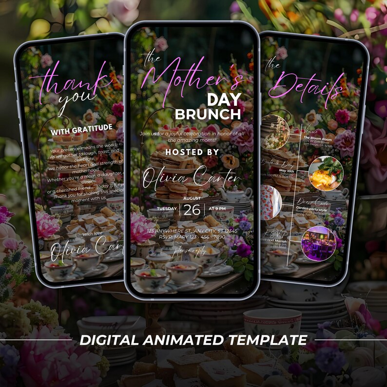 Mother's Day Picnic Invitation,Digital Mother's Day Brunch invite,Editable Invite,Whimsical Picnic Invite,Text Invitation,Mothers Day Flyer