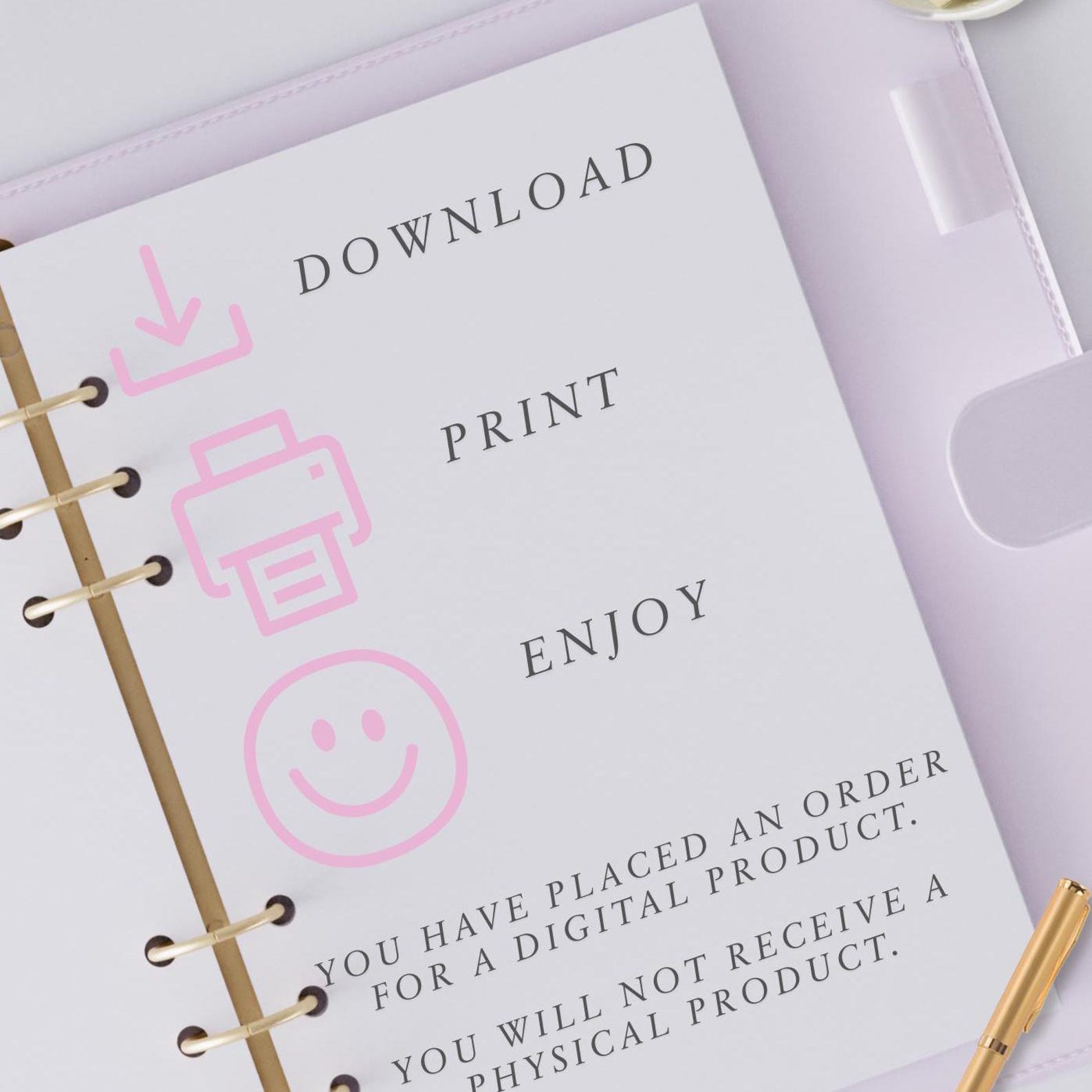 Printable Planner Dashboard - Etsy