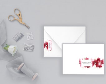Wrap Around Address Labels - Etsy