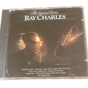 Ray Charles - The Legend Lives (CD, 1985, PolyGram, West Germany) Funk Soul
