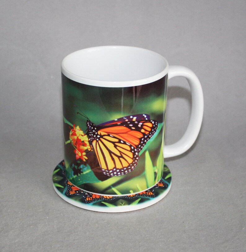 Floral Art Coasters Set Drink Cute Cool Funky Modern Stone Etsy