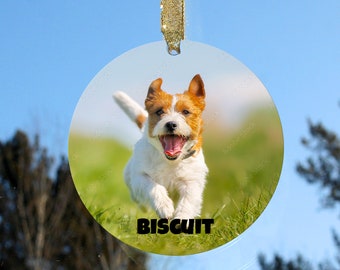 Pet Sympathy Gift, Dog Memorial Suncatcher, Custom Dog Photo, Gift for Dog Lovers