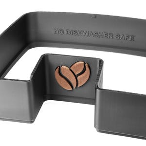 Coffee bean extension compatible with Philips LatteGo – expander for Philips espresso machines 800, 1200, 2200, 3200, 4300, 5400