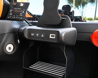 Organisateur de rangement central pour voiture, compatible avec Citroën AMI, Opel Rocks-e, convient pour Fiat Topolino, compartiment de tableau de bord