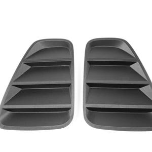 Rear light cover compatible with Abarth 500/595/695 – wind deflectors, honeycomb design stop cover for Fiat 500 Competizione