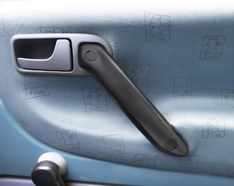 Innentürgriffe kompatibel mit Volkswagen Lupo und Seat Arosa – verstärkter Ersatz für Fahrer-/Beifahrertür, mit Kappen