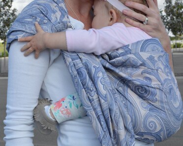 Lite on shop shoulder ring sling