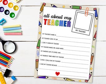 Teacher Appreciation Week Printable Teacher Appreciation Gift Thank You Coloring Pages School Kids Teacher Gifts Instant Digital Download