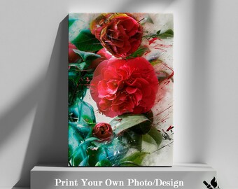 Custom Canvas Print, Personalised Wall Art, Photo to Canvas, Custom Home Decor, Gift for Him Her, Family Portrait, Wedding Photo Print