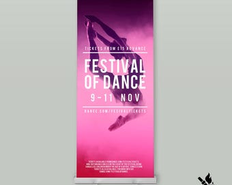 Custom Roller Banner, Pull Up Banner, Business Display, Trade Show Sign, Event Banner