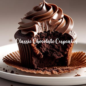 Chocolate Cupcake Recipe: Super Moist, Easy Baking (PDF Download + Recipe Cards Bundle)