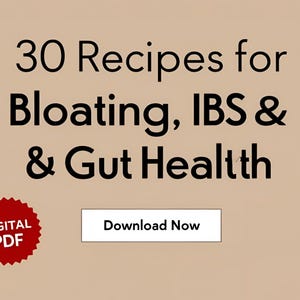 Gut Healing Recipe Book: 30 Anti-Inflammatory Recipes (PDF Download