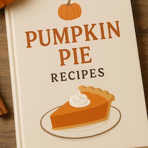 PLR Pumpkin Recipe Book: 27 Fall Baking Ideas (Printable PDF Cookbook)