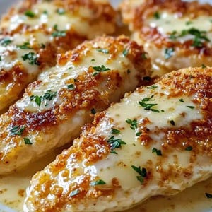 BESTE RECEPT Voor de zelfgemaakte versie van Longhorn Steakhouse's Parmesan Crusted Chicken Download/GRATIS receptenkaartbundel bij aankoop
