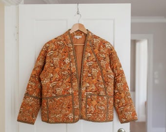 Easy Sewing Pattern - Quilted Boxy Jacket Kimono Womens One size ~ Sewing Pattern PDF Instant download