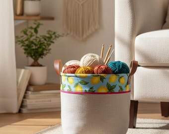 Quilt Basket Sewing Pattern: Fabric Baskets (PDF Pattern)
