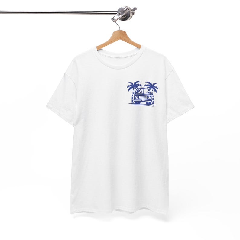 Camiseta "El hogar está donde lo aparcas" - Camiseta unisex con gráfico para autocaravana, camiseta de aventura para la vida en furgoneta, nómada para viajes por carretera, regalo para acampar, vida en autocaravana imagen 1