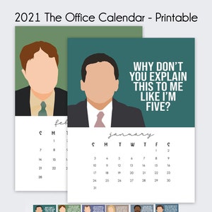 the office us calendar 2021