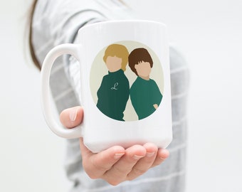 Laverne and Shirley tv show mug, mug gift for mom