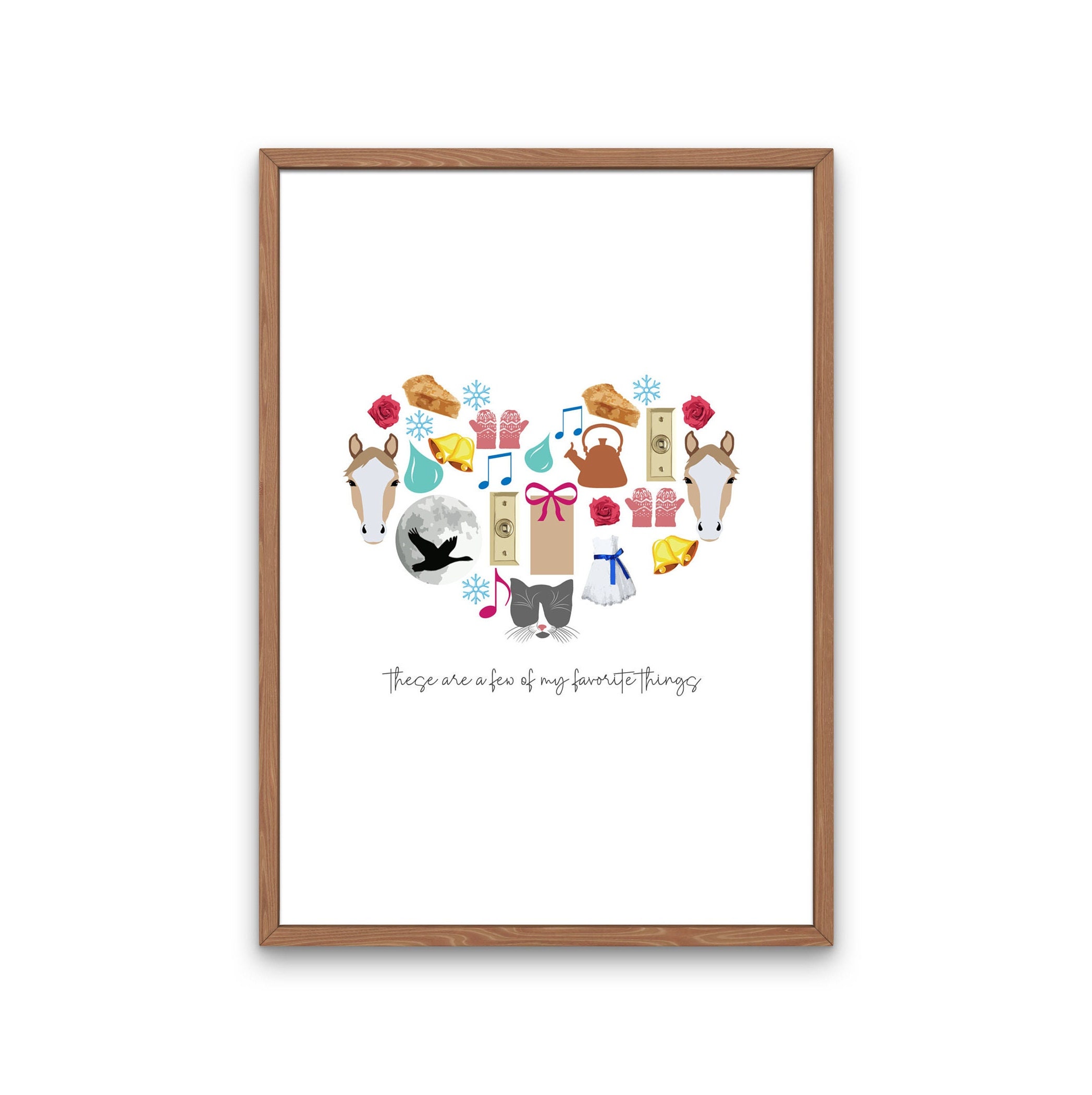 My Favorite Things, My Favourite Things, Sound of Music Printable
