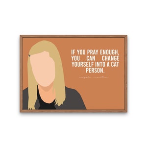 The Office Angela Martin - Cat Person Quote Printable