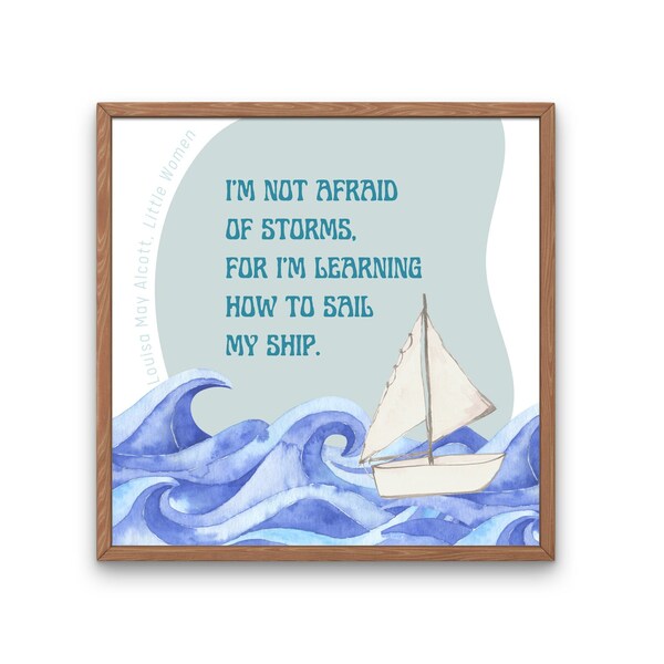 Not Afraid of Storms - Etsy