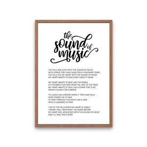 The Sound of Music Song Lyrics