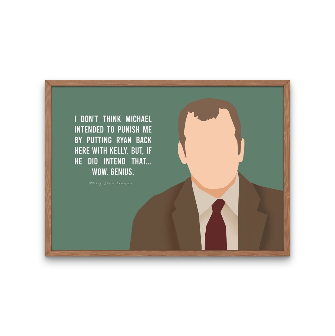 The Office TV Show Toby Flenderson Quote Fan Gift - Israel