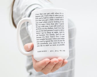 When Harry Met Sally Mug, Nora Ephron Movie Fan