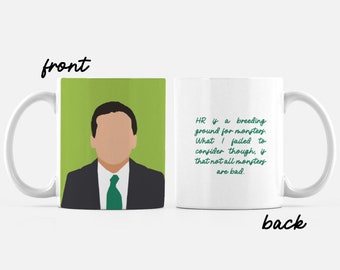 HR is a Breeding Ground for Monsters | The Office Michael Scott Mug