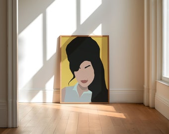 Amy Winehouse Art Print