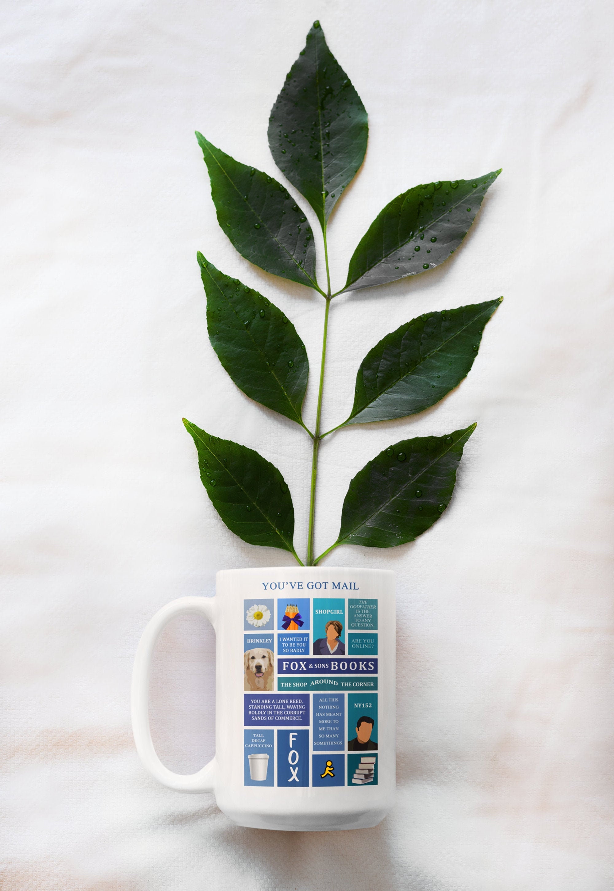 You Ve Got Mail Mug Kathleen Kelly And Joe Fox Nora Etsy