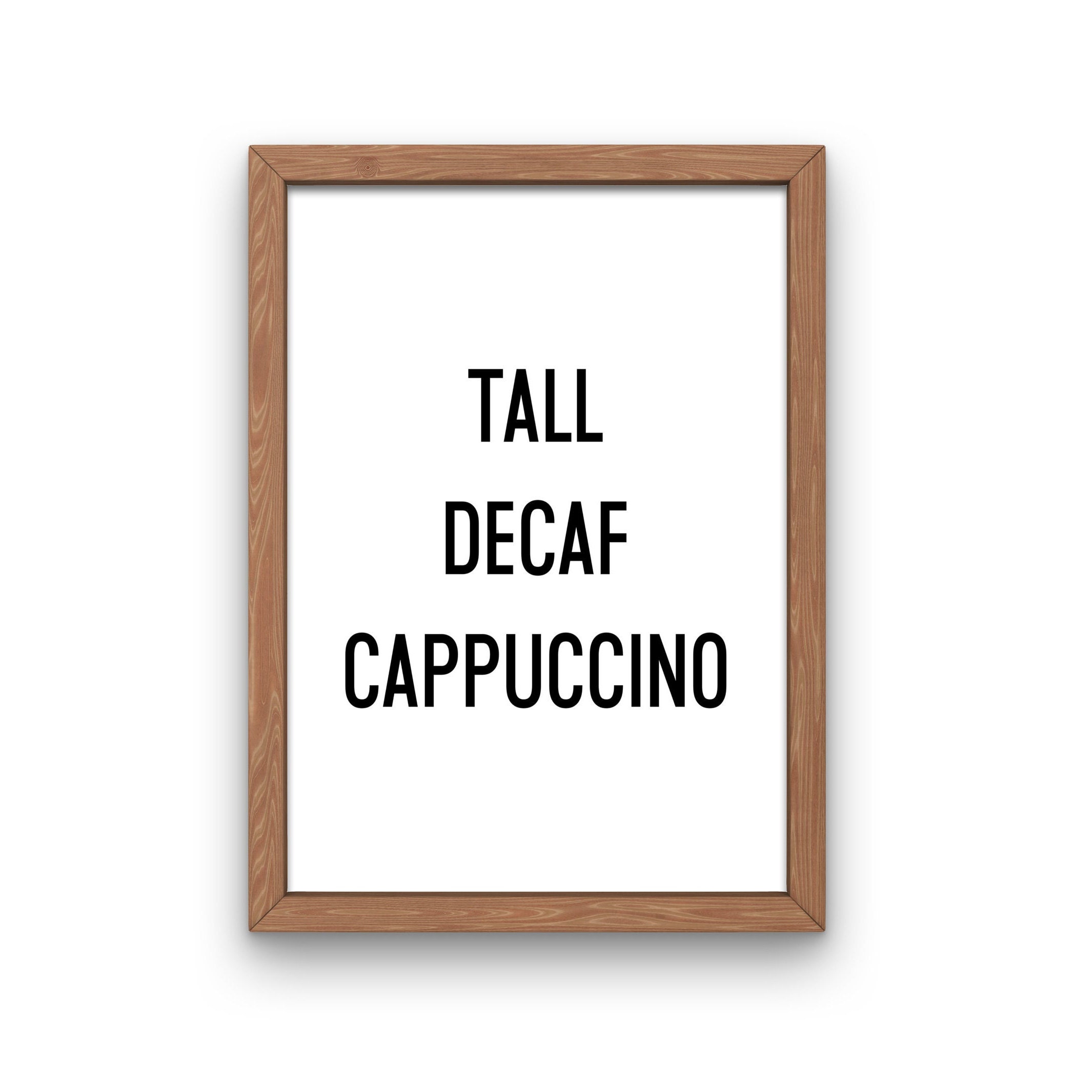 C'è posta per te, film, citazione di Tall Decaf Cappuccino, regalo per un fan di Nora Ephron