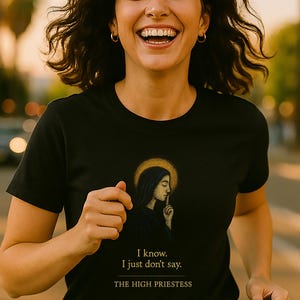 Das Kaiserin Tarot-Shirt - Ich erhebe keine Stimmen, ich erhebe Standards | Feminines Power T-Shirt | Mystisches Geschenk | Witchcore Tarot Grafik T-Shirt