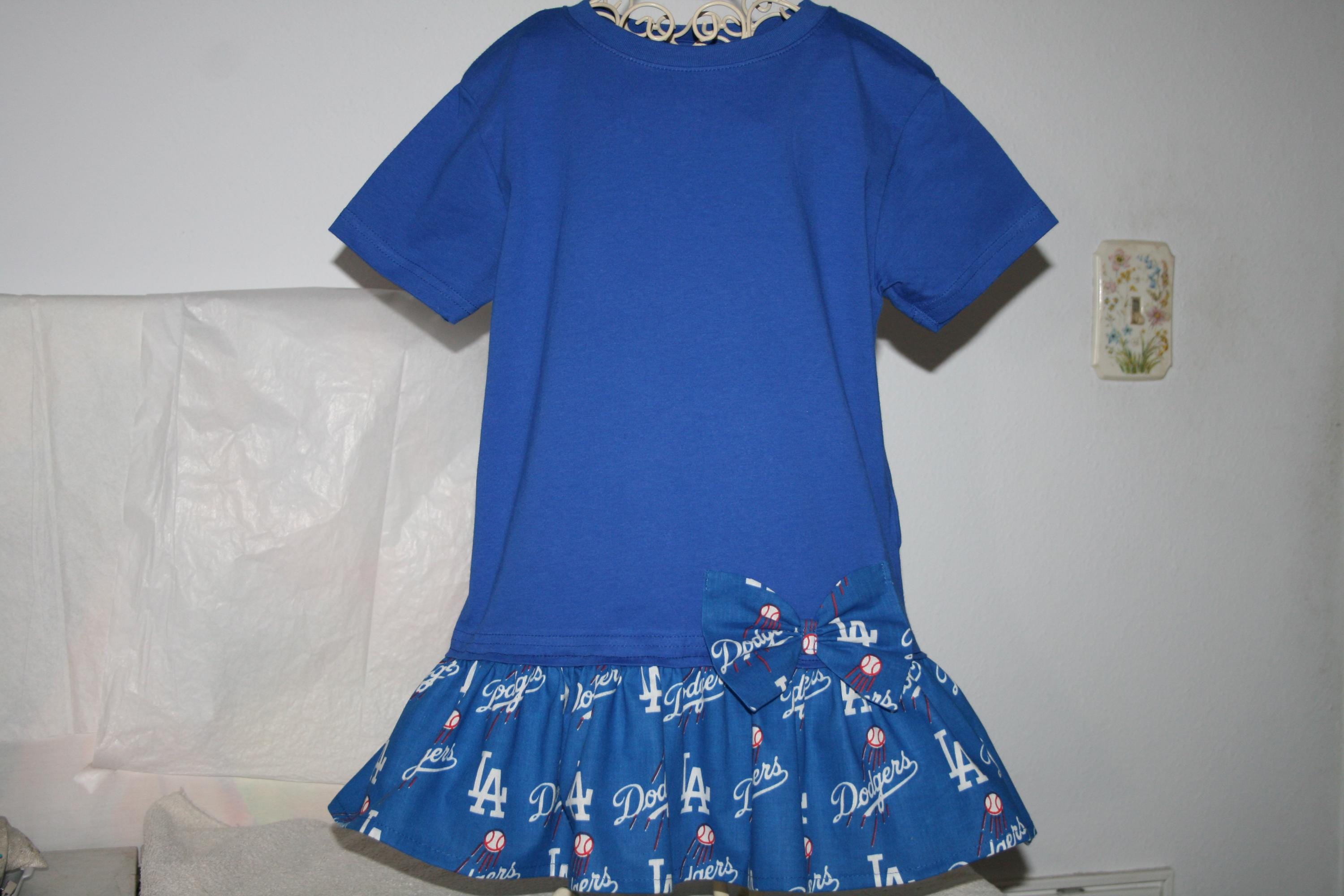La Dodgers Jersey Dress - Etsy