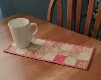 Southern Belle Quilted Table Runner Reversible