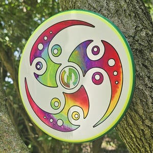Discraft ESP Zone Putt & Approach Disc w/ FlyDro Design (Dyed Disc Golf Disc by Isidro's Disc Dyes)