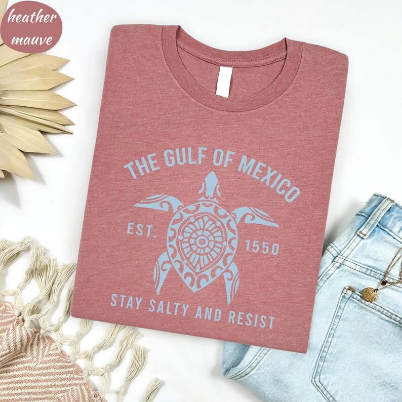 a t - shirt that says the gulf of mexico on it