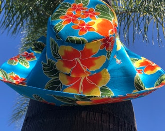 Camouflage Wide Brim Sun Hat Boating Hat Gardening Accessory Beach Hat Gift for Her Summer Hat Spring by Freckles California
