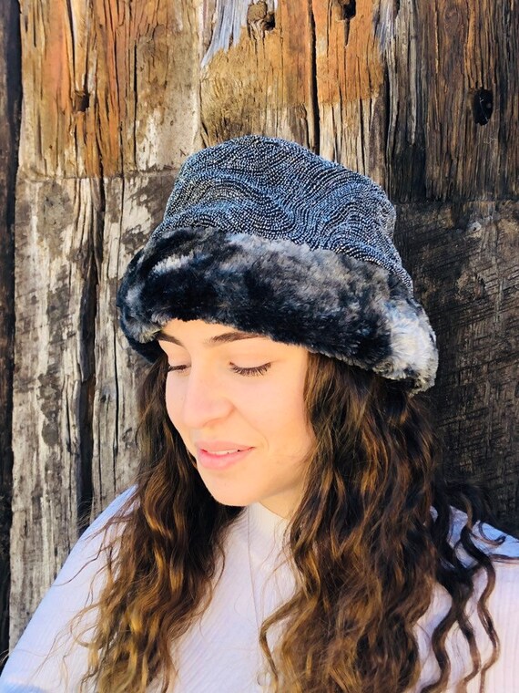 womens sparkly winter hats