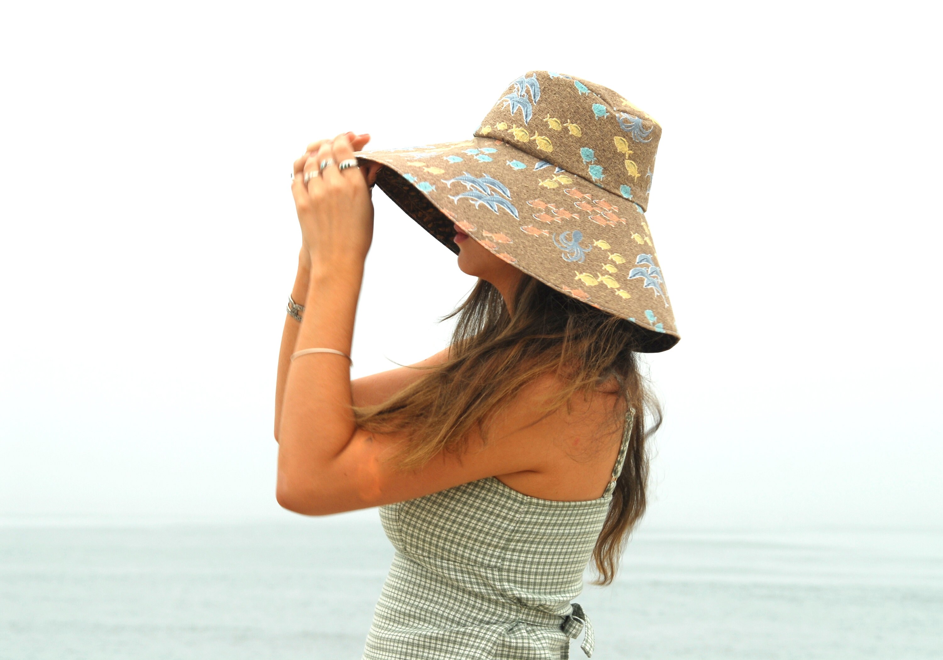 California beach hat Clearance