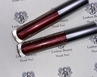 Metallic Eye Shadow, Burgundy, Glitter Liquid EyeShadow, Wine, Metal, Shimmery, Metallic, Statement