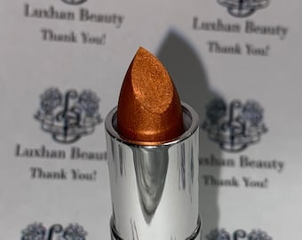 Lipstick, Penny, Copper, Metal, Shimmery, Statement, Metallic