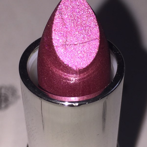 Metallic Lipstick, Shimmering Grape, Purple, The Color Purple