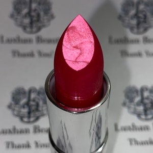 Lipstick, Pink Rose, Shimmering, Metallic