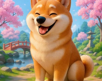 Custom Pixar Style Pet Portrait, Personalized Pixar Pet Poster, Pixar Cartoon Dog Cat Wall Art, Custom Gift for Pet Lover, Memorial Idea