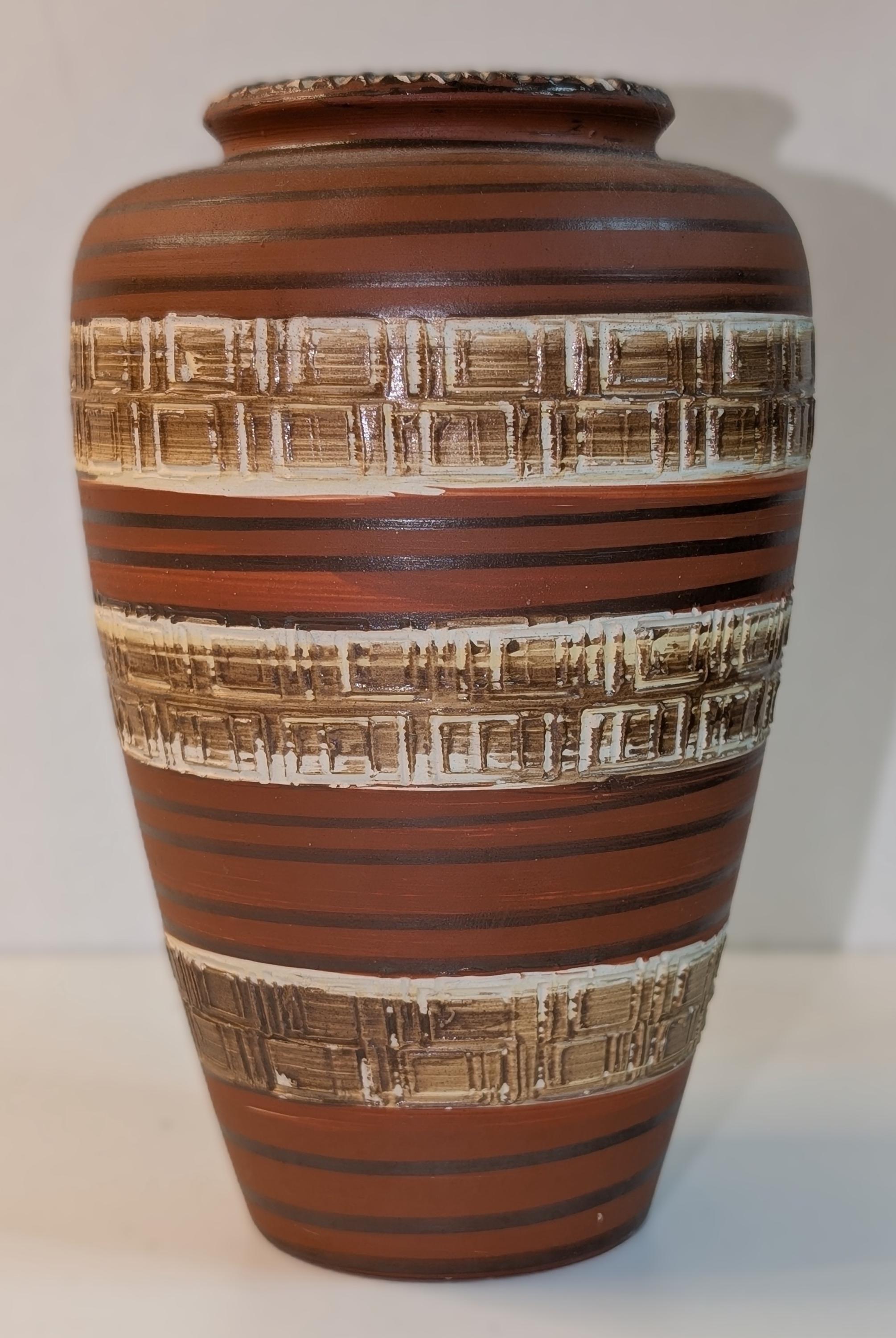 Dumler & Breiden WGP Ceramic Art Vase Midcentury Germany 154/15 - Etsy