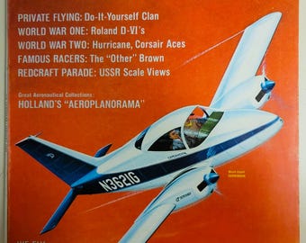 1964 Air Progress History of Aviation Airplane Magazine | War Plane Photos, WWII Hurricane, Corsair Aces, WWI Roland D-VI’s  | Condé Nast